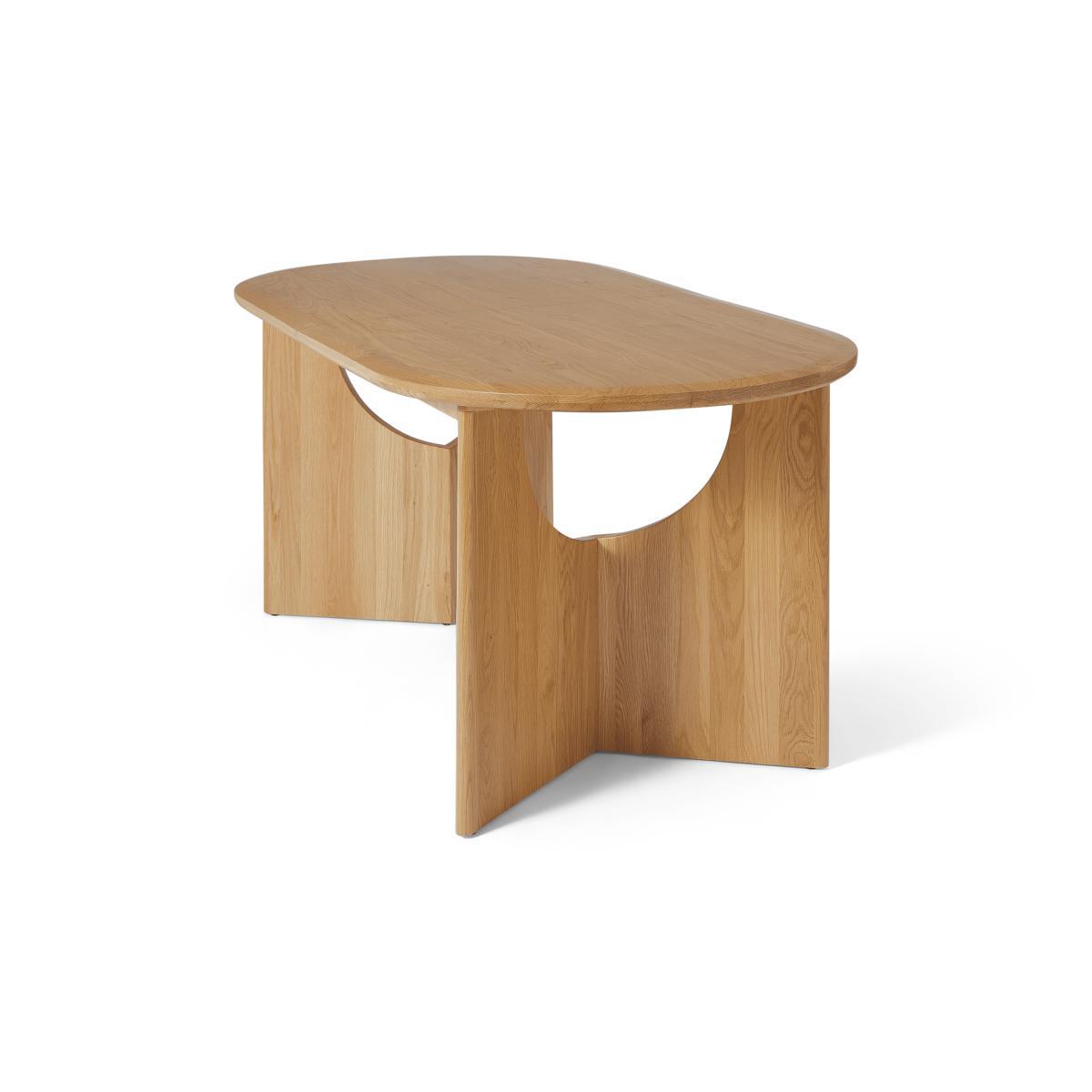 Mekkin 6-8 Seat Extending Dining Table, Oak – image 7