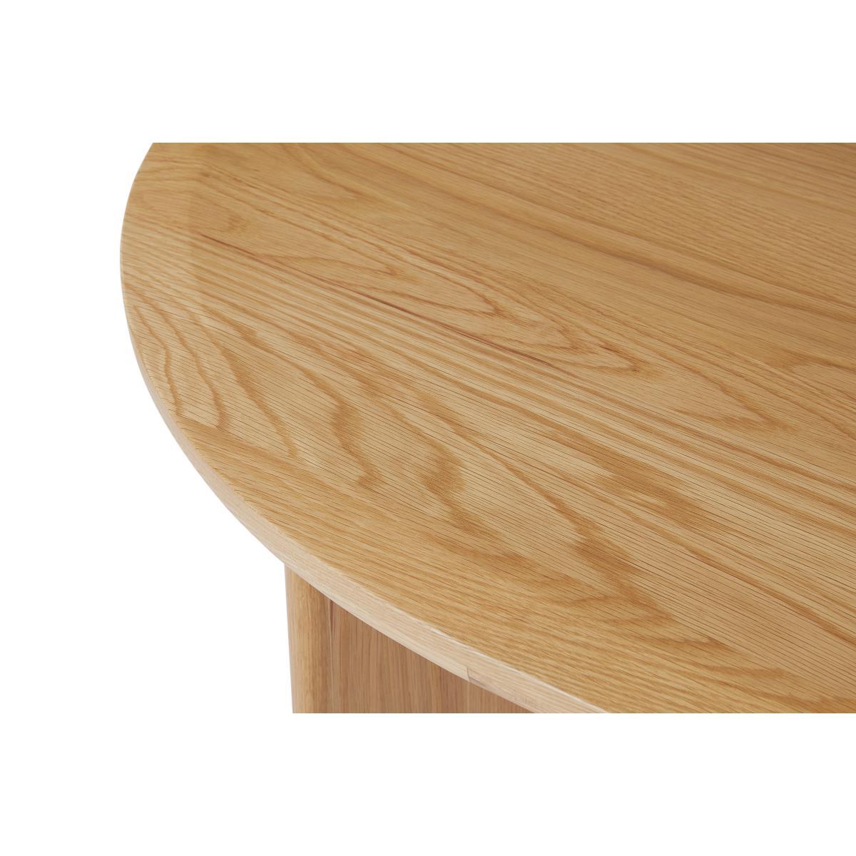 Mekkin 6-8 Seat Extending Dining Table, Oak – image 9