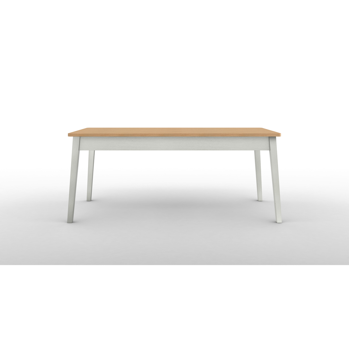 Custom MADE Harrison Shaker 8 SeatDining Table, Oak and Moss Green – image 3