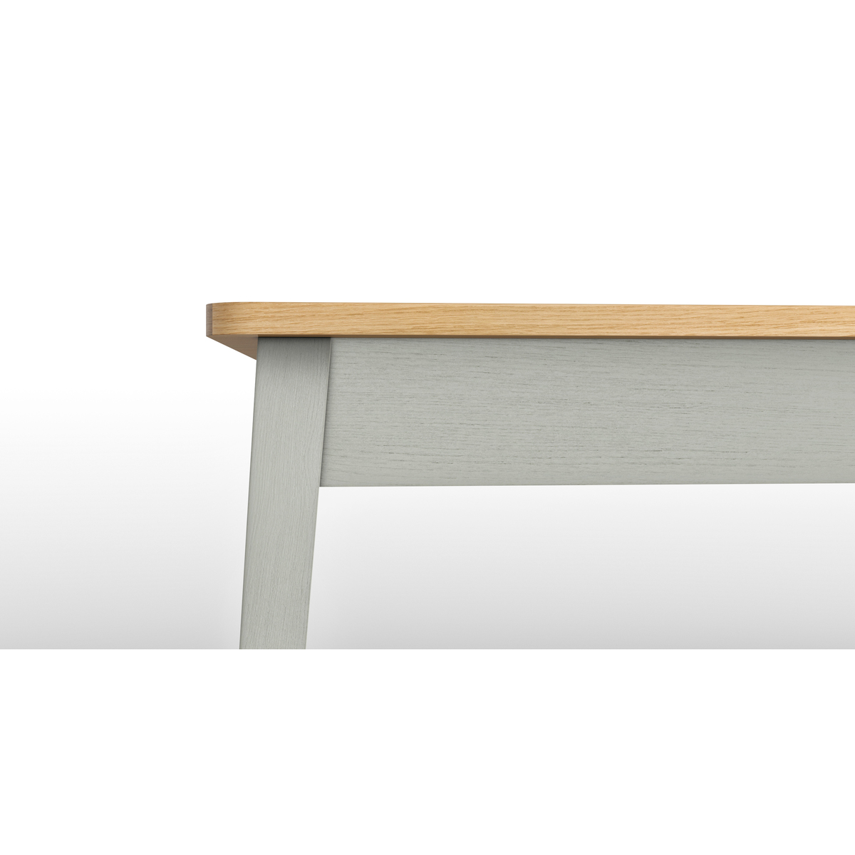 Custom MADE Harrison Shaker 8 SeatDining Table, Oak and Moss Green – image 6
