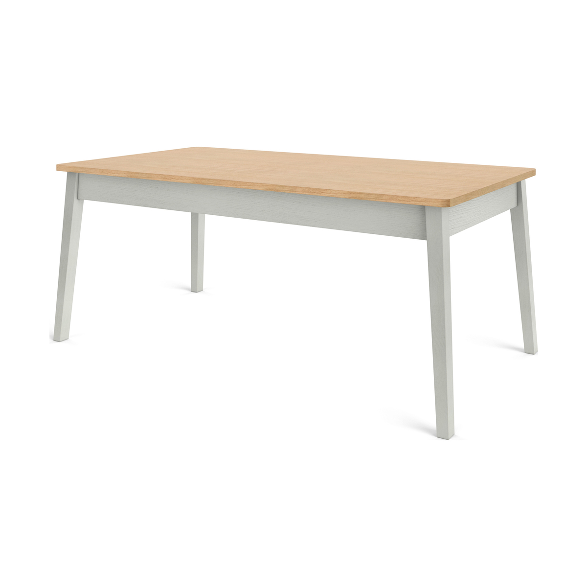 Custom MADE Harrison Shaker 8 SeatDining Table, Oak and Moss Green – image 1