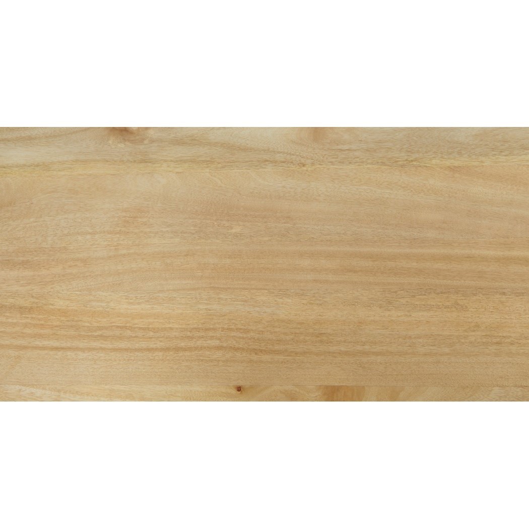 Aphra Dining table, Light Mango Wood and Brass – image 6