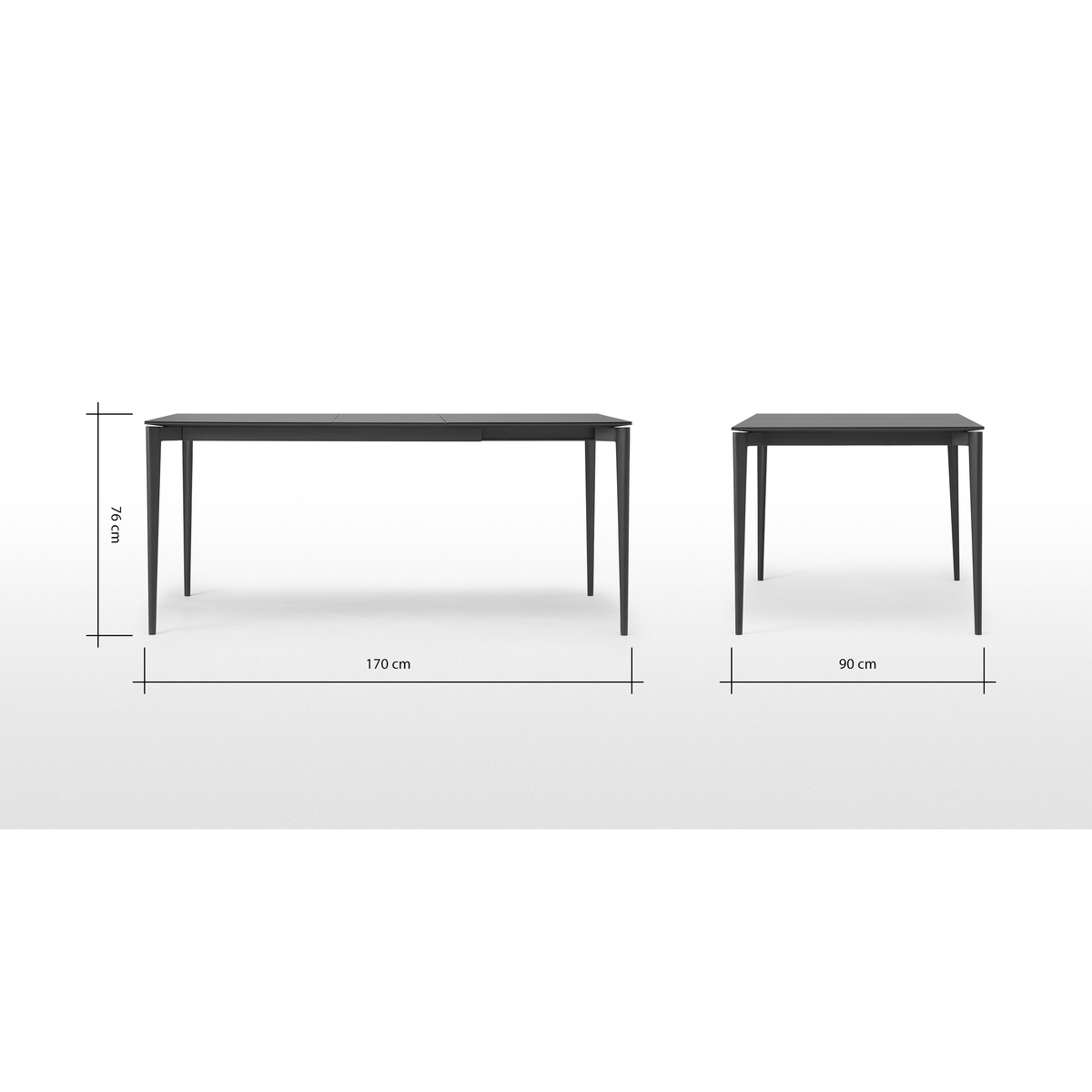 Tandil 4-8 Seat Dining Table, Grey – image 11