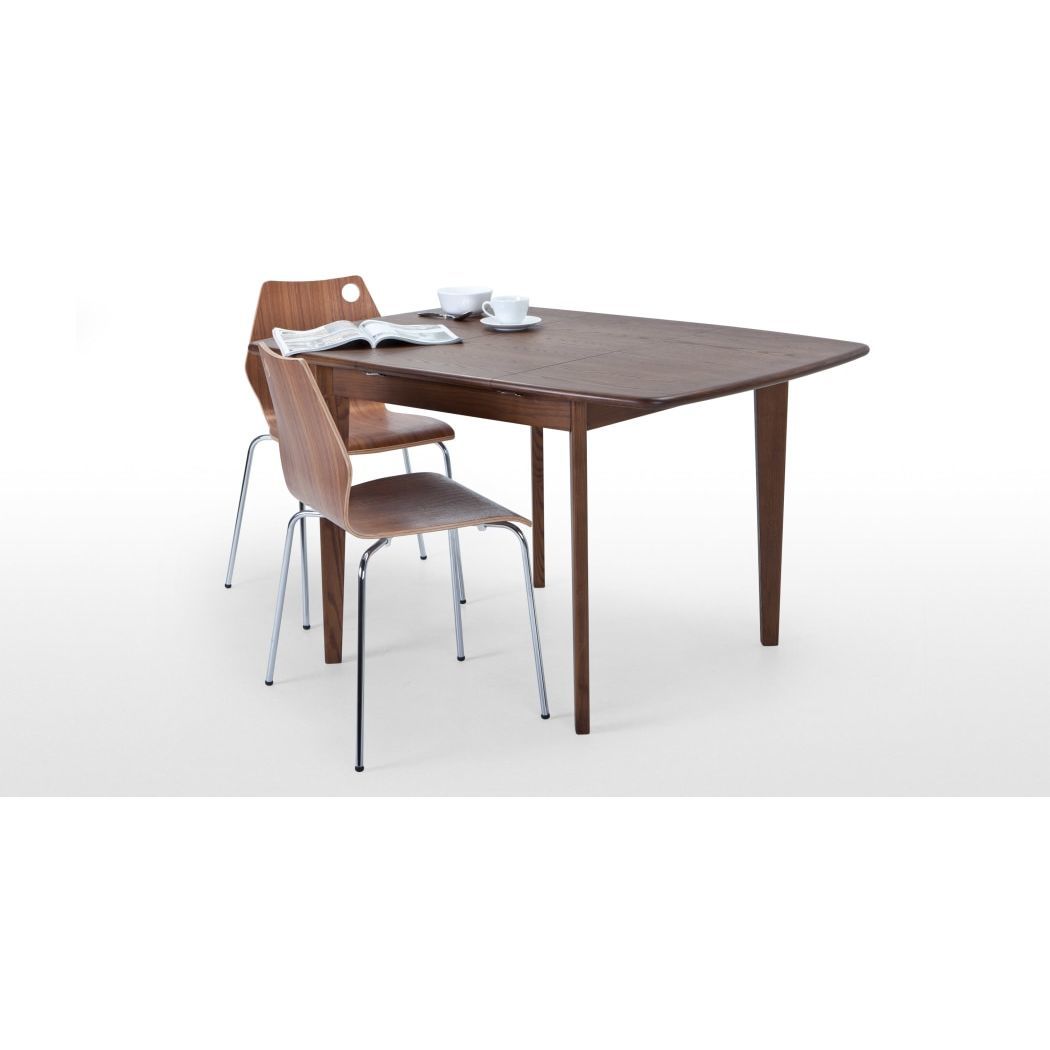 Monty Extending Dining Table, Dark Stain Ash – image 4