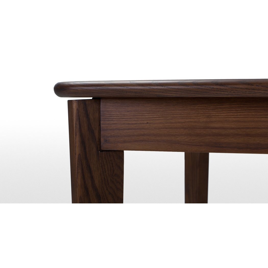 Monty Extending Dining Table, Dark Stain Ash – image 5