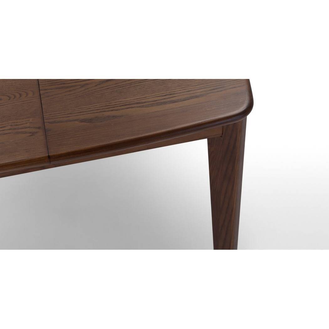 Monty Extending Dining Table, Dark Stain Ash – image 6