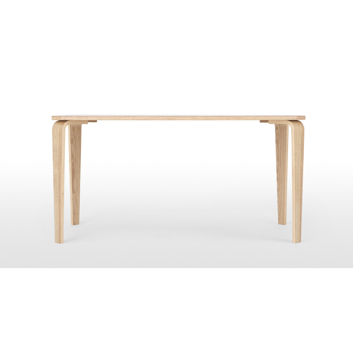 MADE Essentials Alma 6 Seat Rectangle Dining Table, Ash – image 5