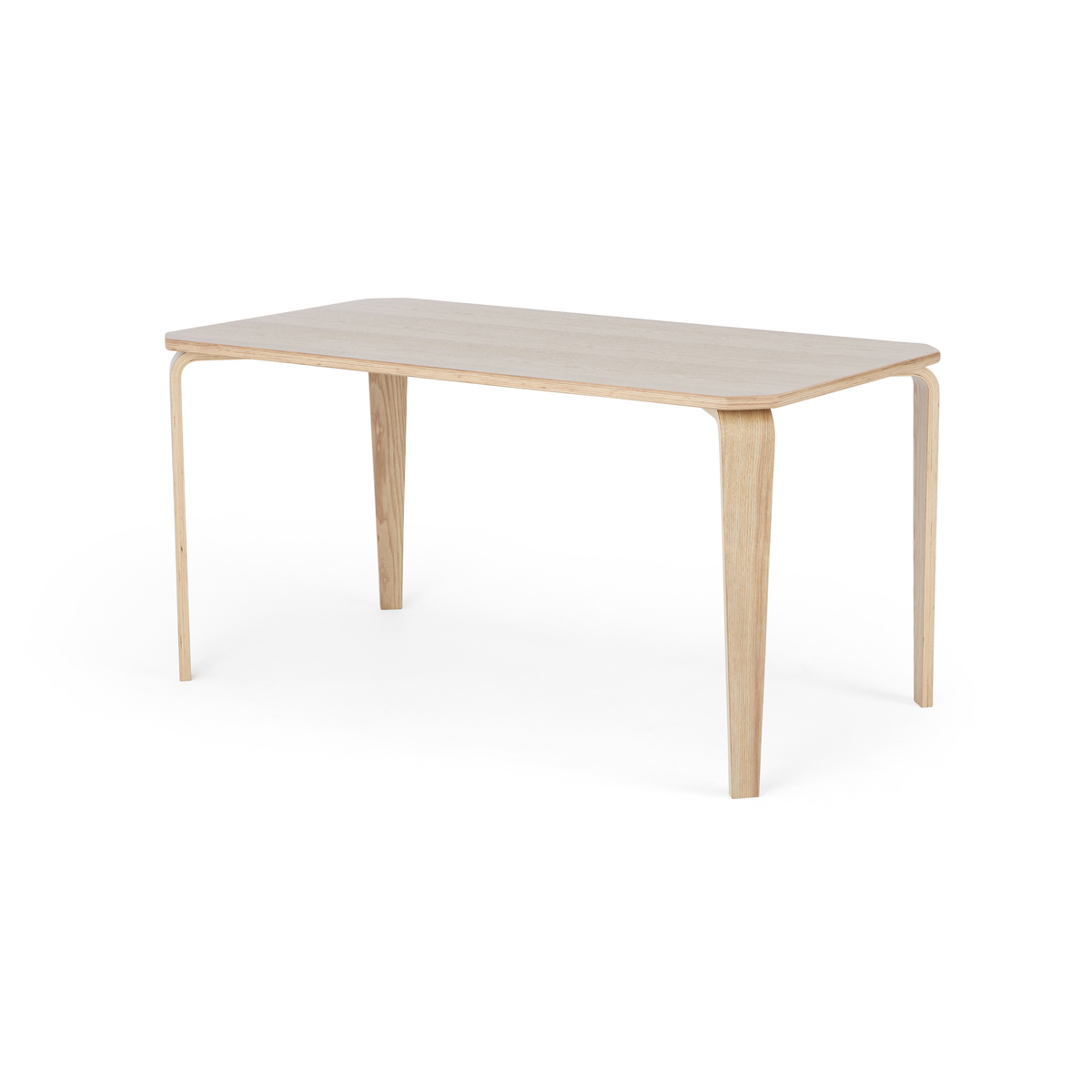 MADE Essentials Alma 6 Seat Rectangle Dining Table, Ash – image 9