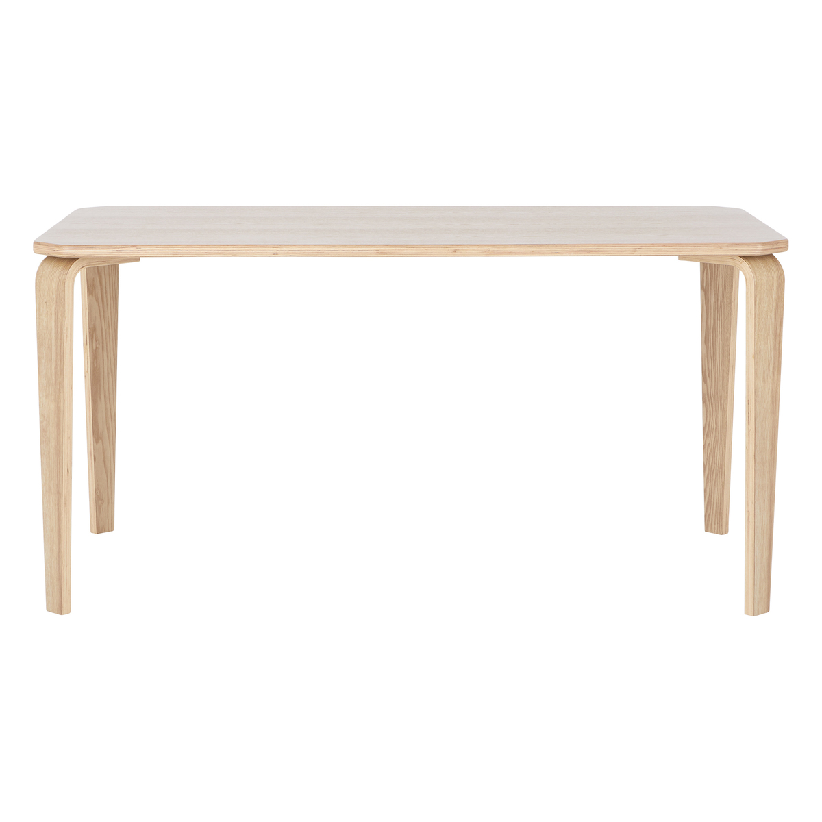 MADE Essentials Alma 6 Seat Rectangle Dining Table, Ash – image 2