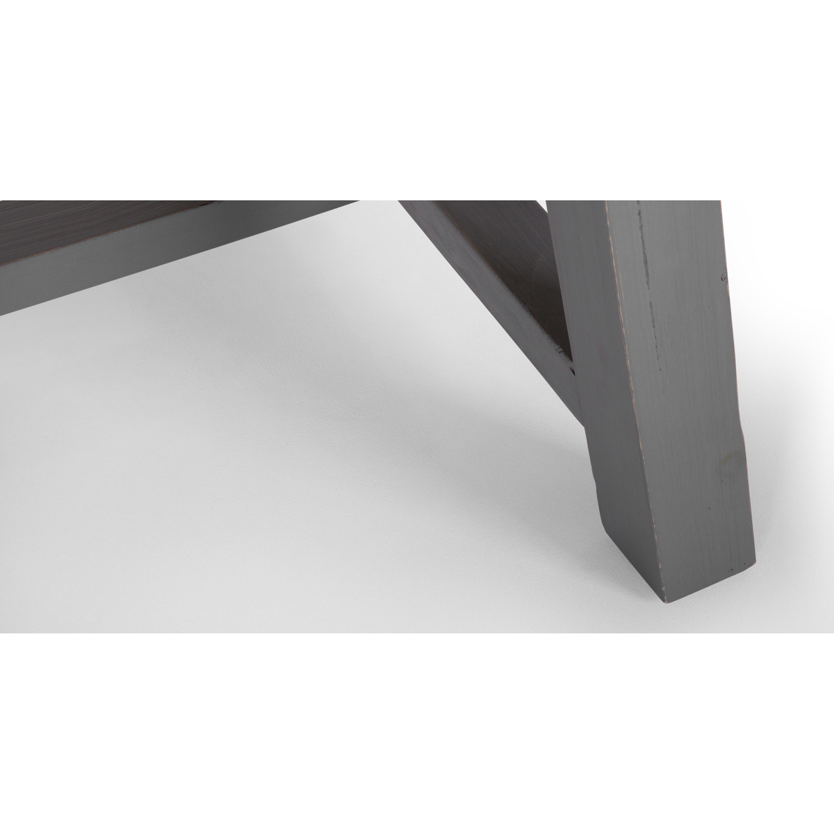 Iona 10 Seat Dining Table, Solid Pine and Grey – image 5