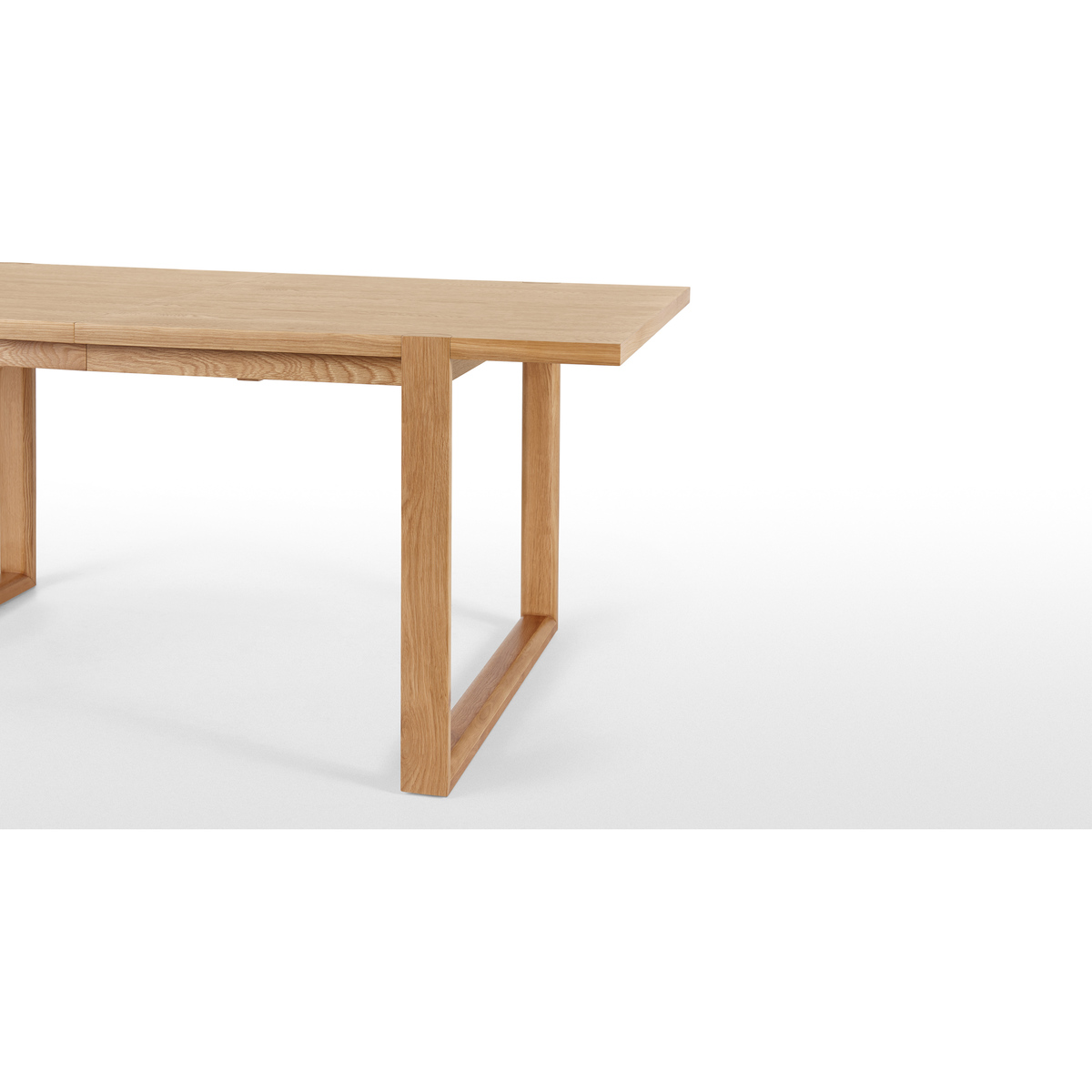 Nuno 6-8 Seat Extending Dining Table, Oak – image 7