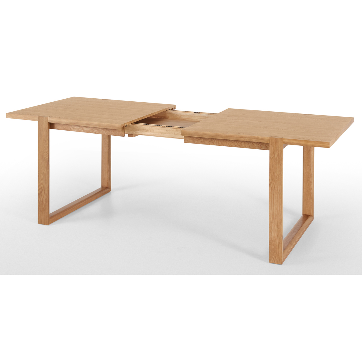 Nuno 6-8 Seat Extending Dining Table, Oak – image 10