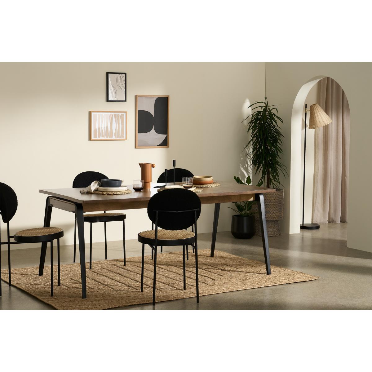 Lucien 8-12 Seat Extending Dining Table, Mango Wood – image 3