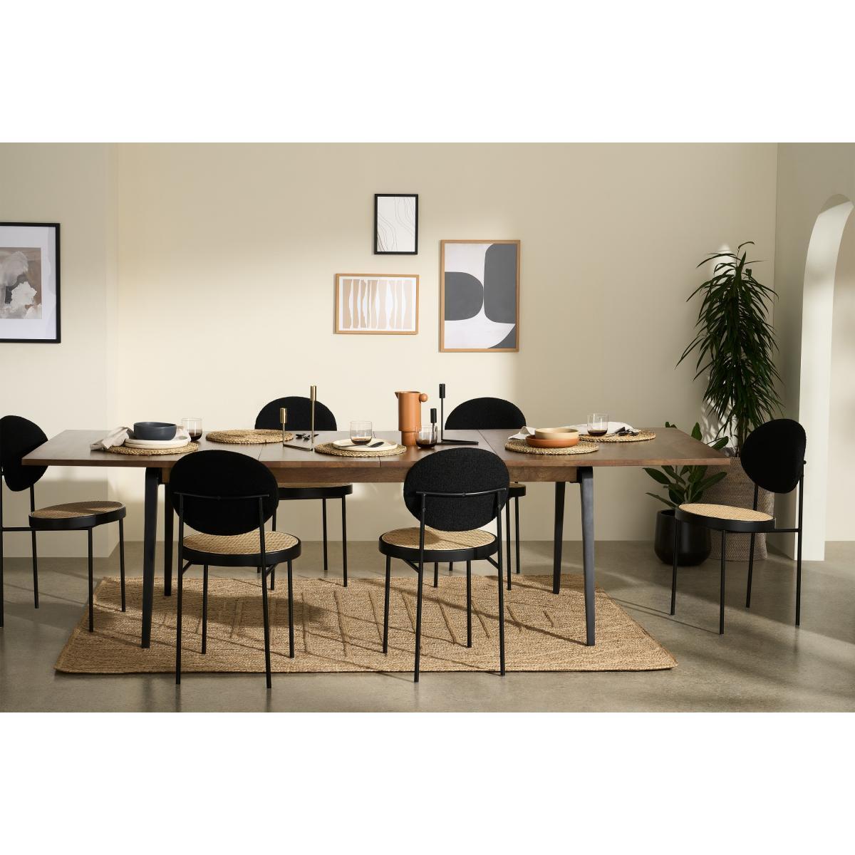 Lucien 8-12 Seat Extending Dining Table, Mango Wood – image 4