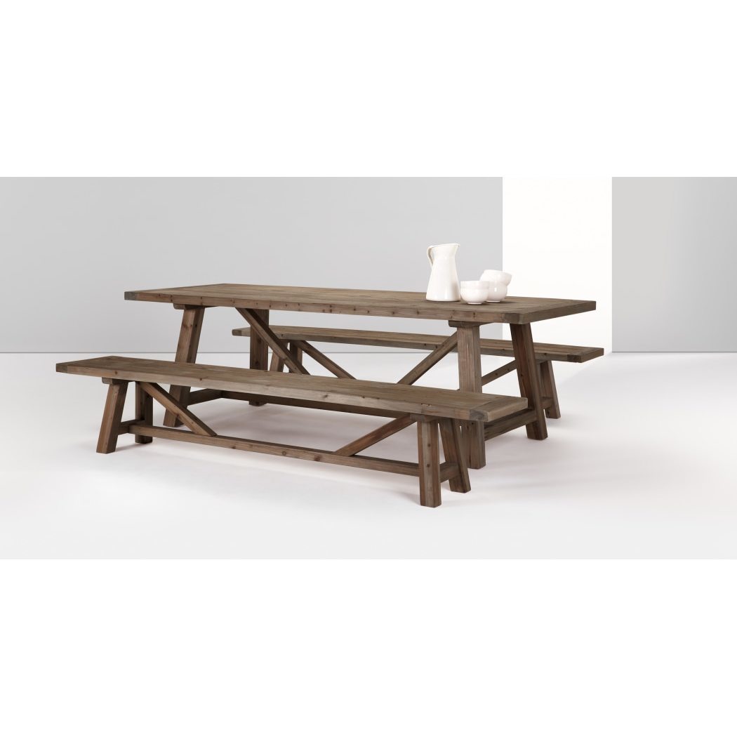Iona Extra Large Dining Table, Solid Pine – image 6