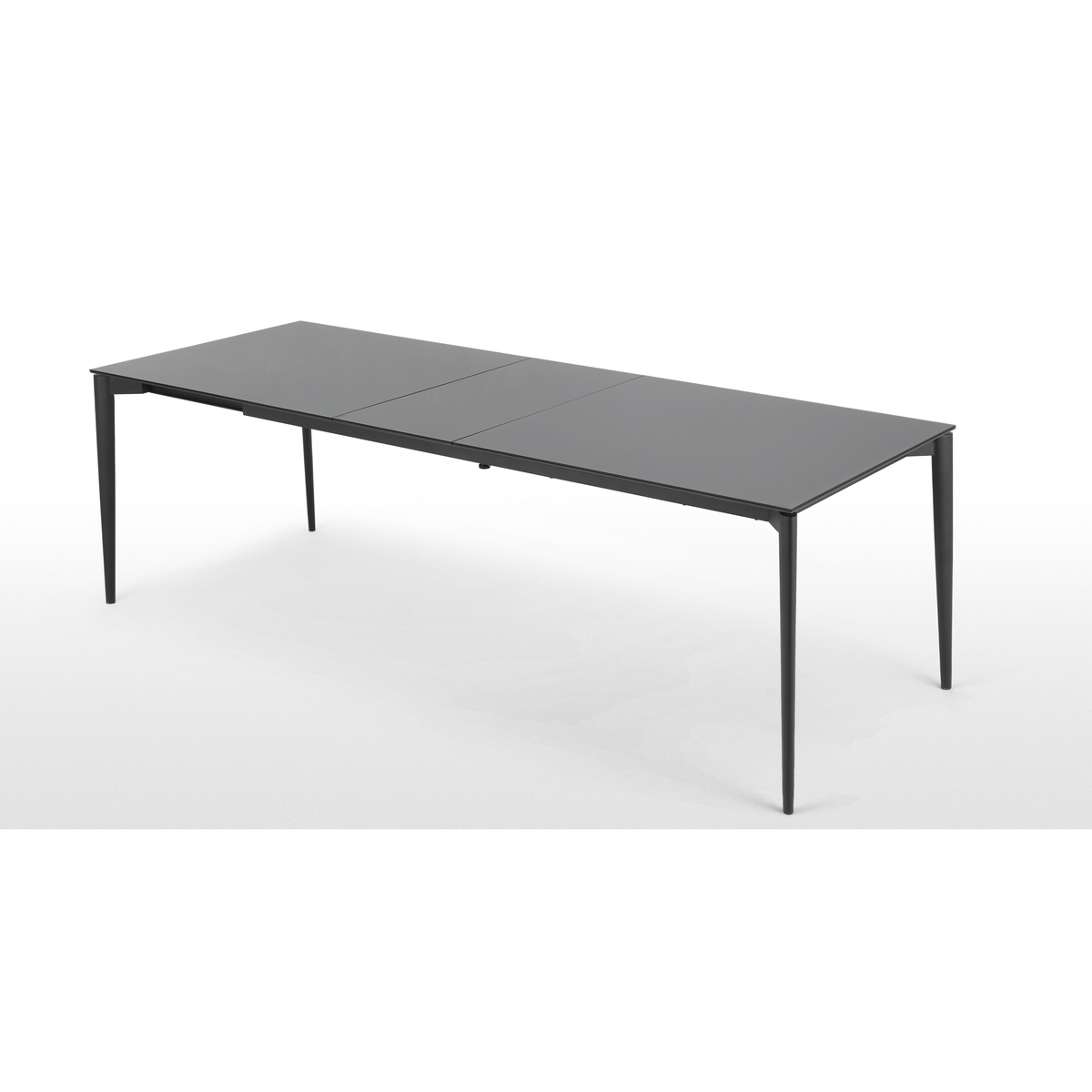 Tandil 8-12 Seat Extending Dining Table, Grey Glass – image 6