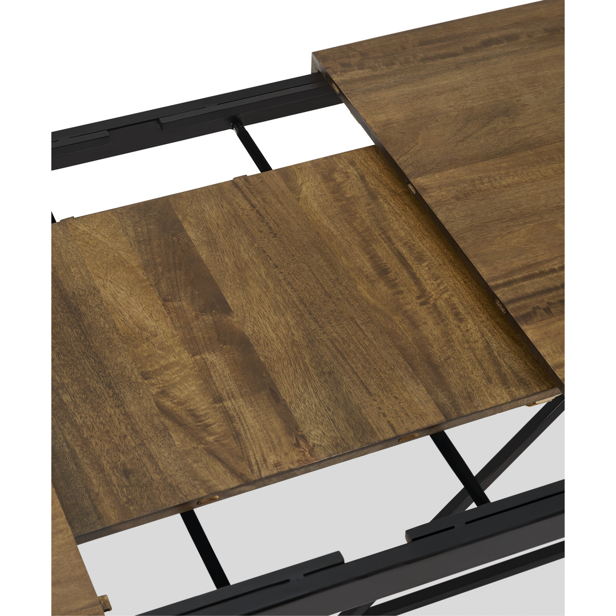 Morland 6-8 Seat Extending Dining Table, Mango Wood – image 11
