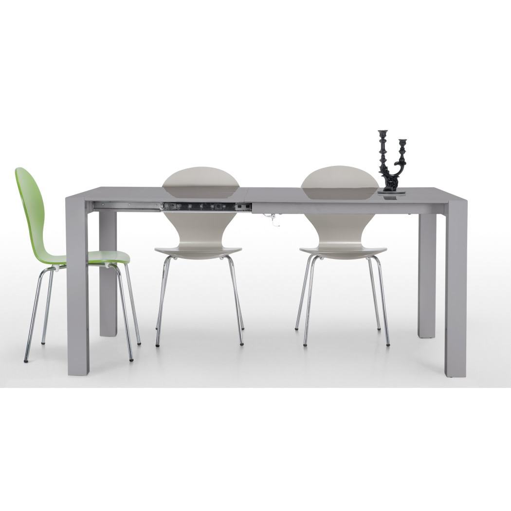 Bramante Square Extending Dining Table, Grey – image 4