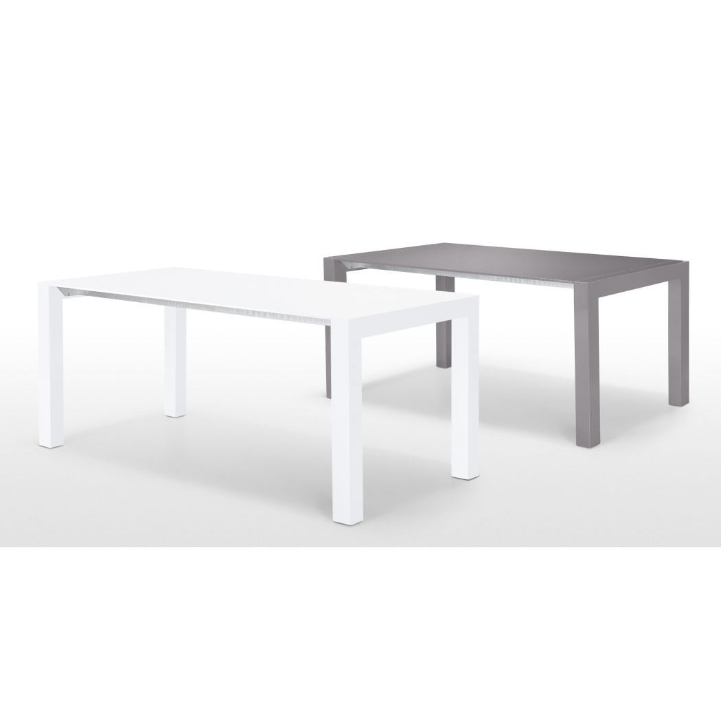 Bramante Square Extending Dining Table, Grey – image 5