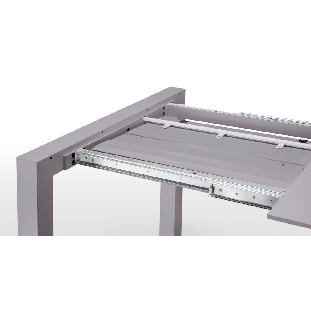Bramante Square Extending Dining Table, Grey – image 6