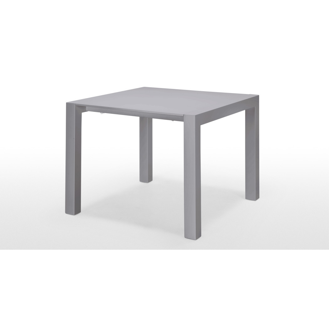 Bramante Square Extending Dining Table, Grey – image 1
