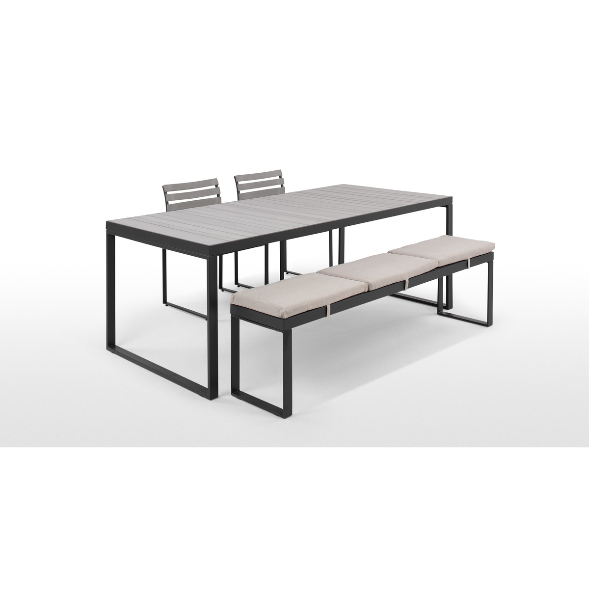 Catania 8 Seater Dining Table, Polywood – image 6