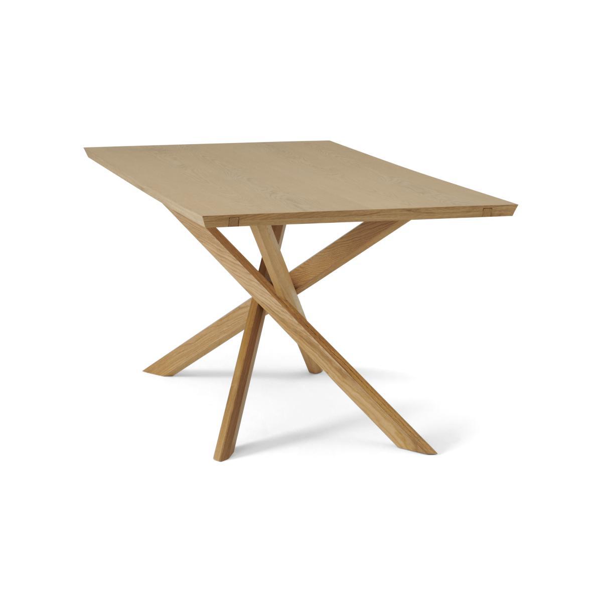 Abbon 6-12 Seat Extending Dining Table, Textured Oak – image 5