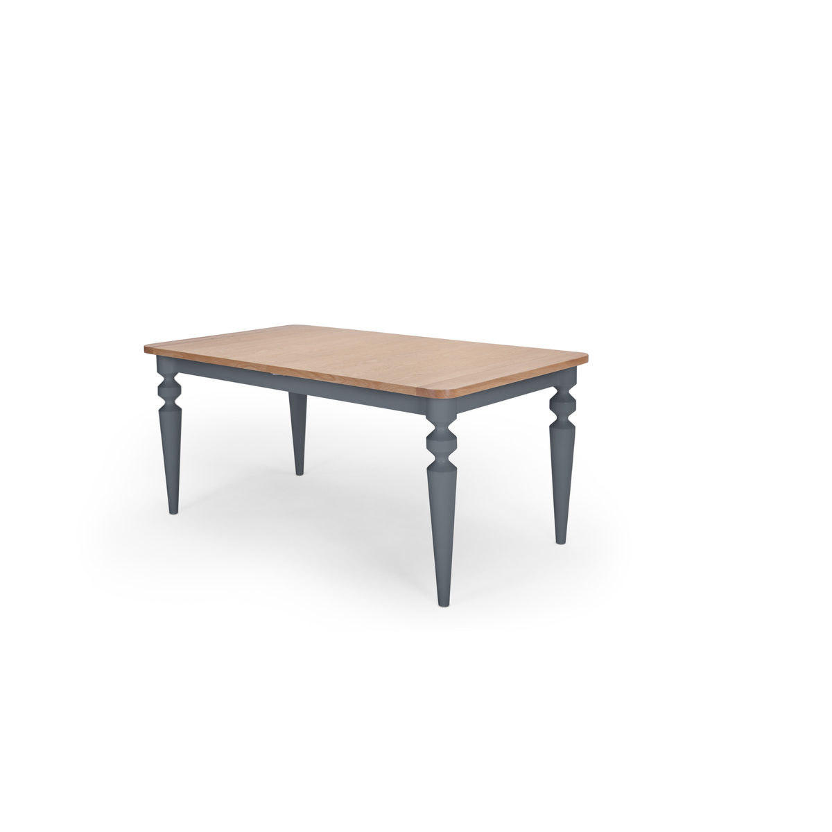 Betty 8-10 Seat Extending Dining Table, Oak and Grey – image 2