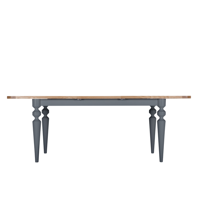 Betty 8-10 Seat Extending Dining Table, Oak and Grey – image 9