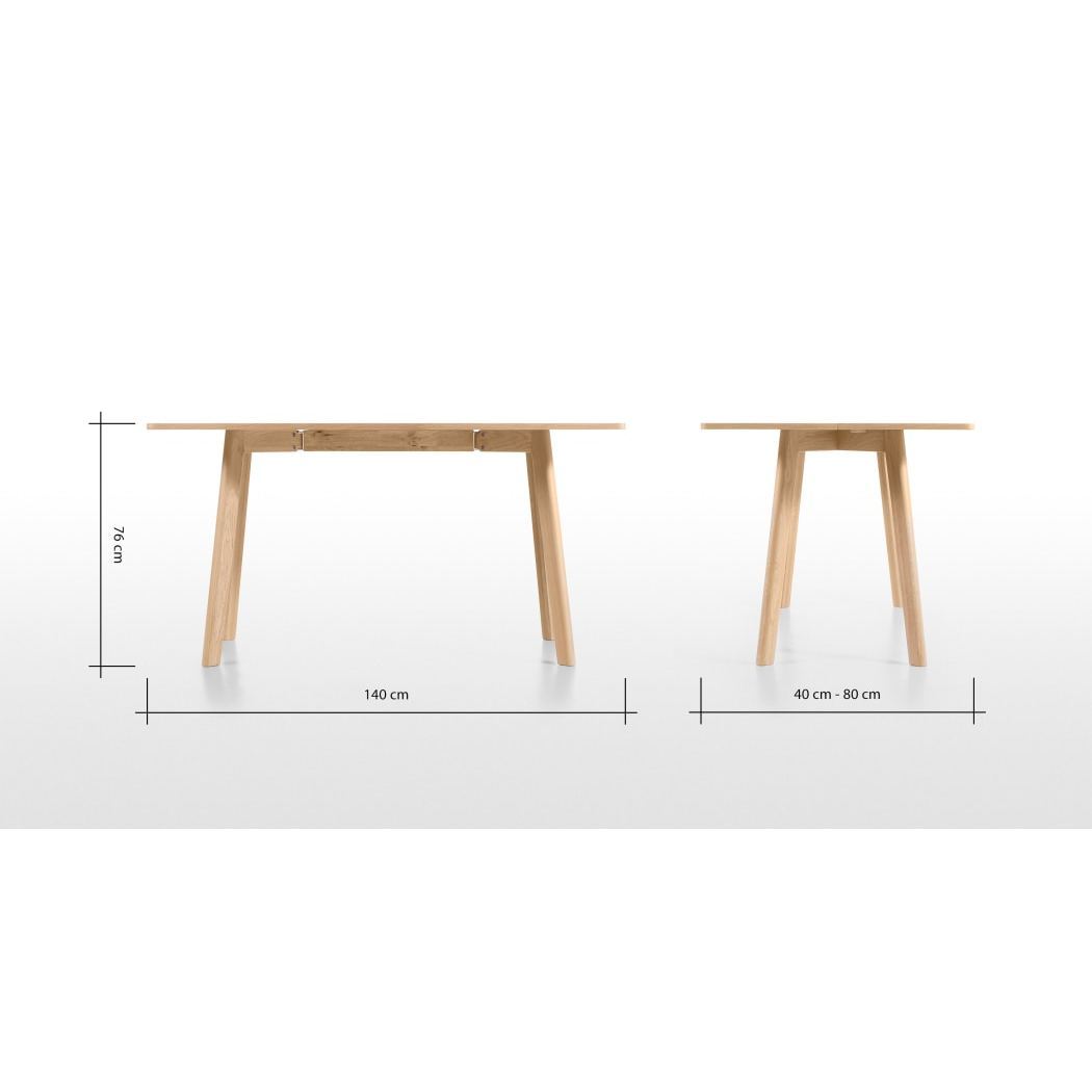 MADE Essentials Benn Console to Dining Table, Oak – image 7