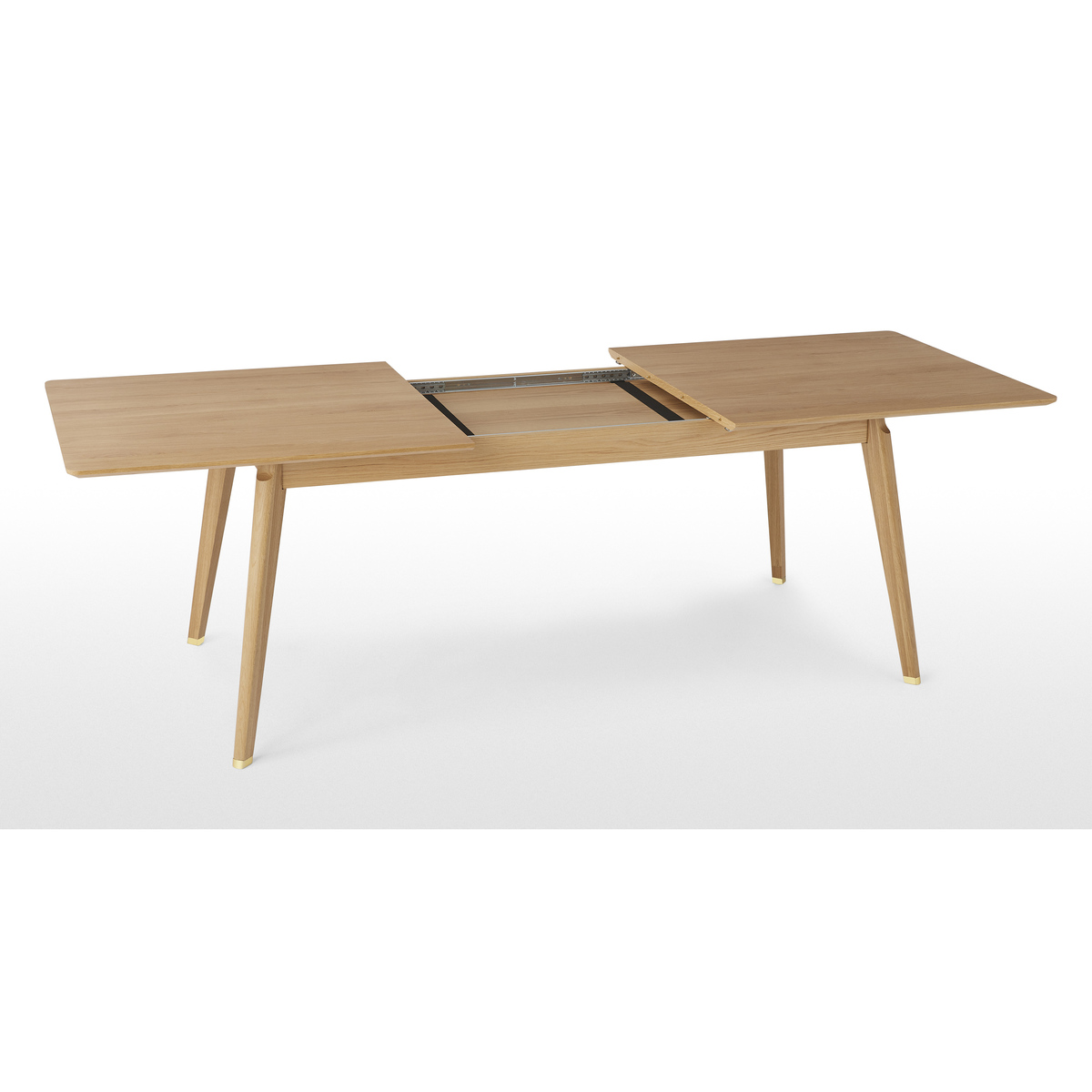 Albers Extending 6-12 Seat Dining Table, Oak – image 2