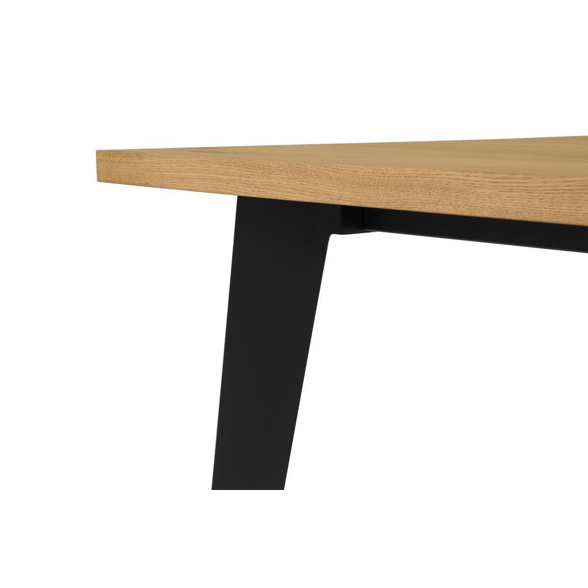 Solin 6-12 Seat Extending Dining Table, Rustic Oak – image 8