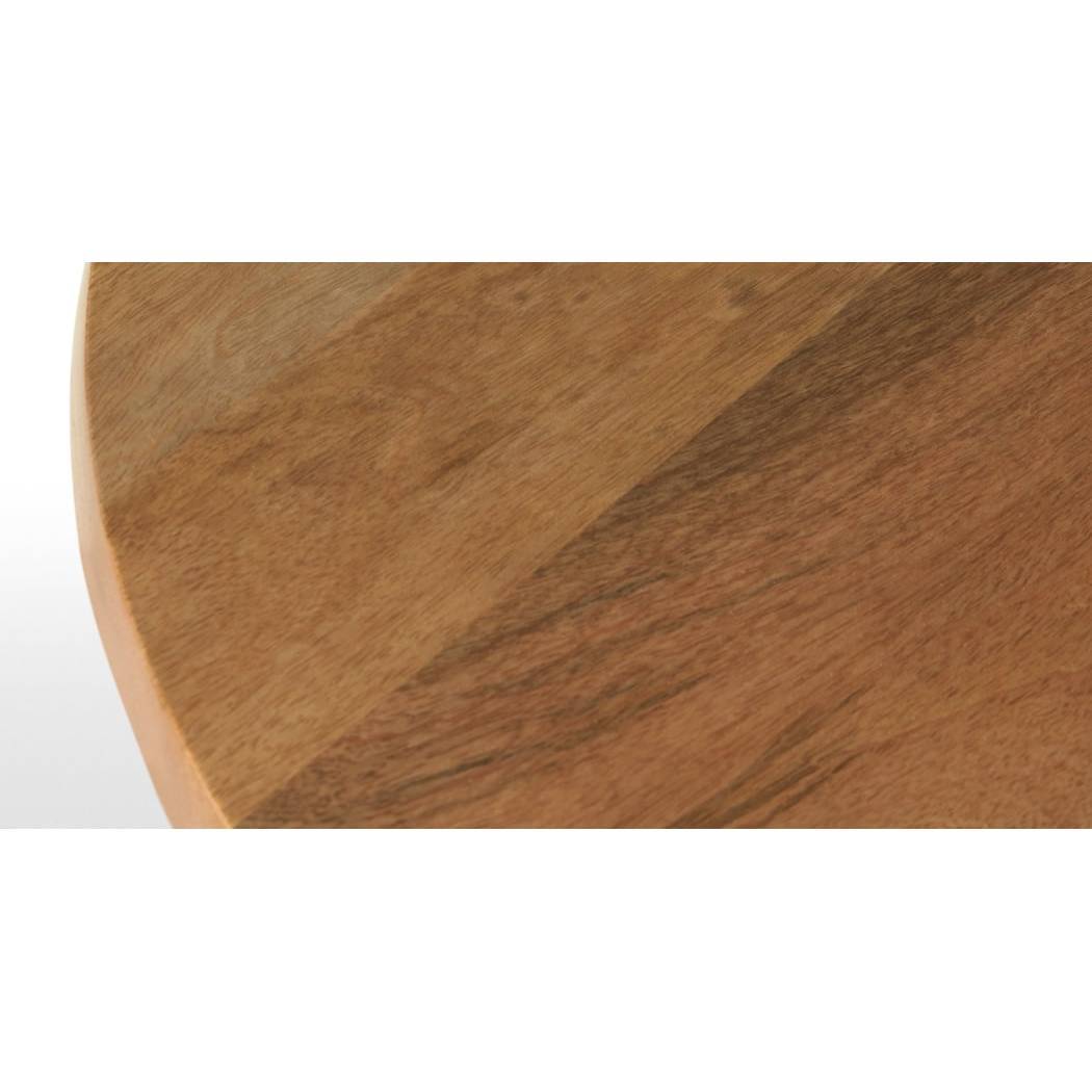 Javier Compact Swivel Dining Table, Mango Wood – image 2