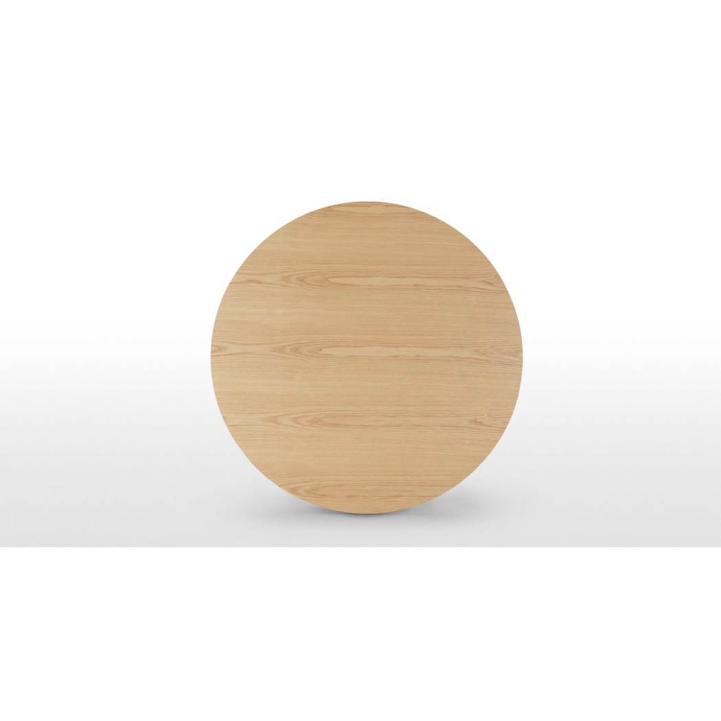 Edelweiss Round Dining Table, Ash and White – image 5