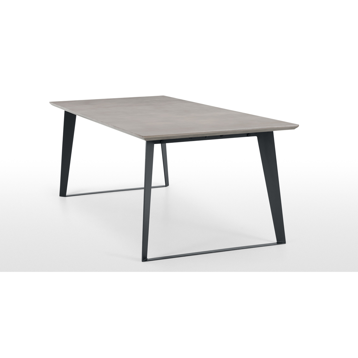 Boone 10 Seat Dining Table, Concrete Resin Top – image 5