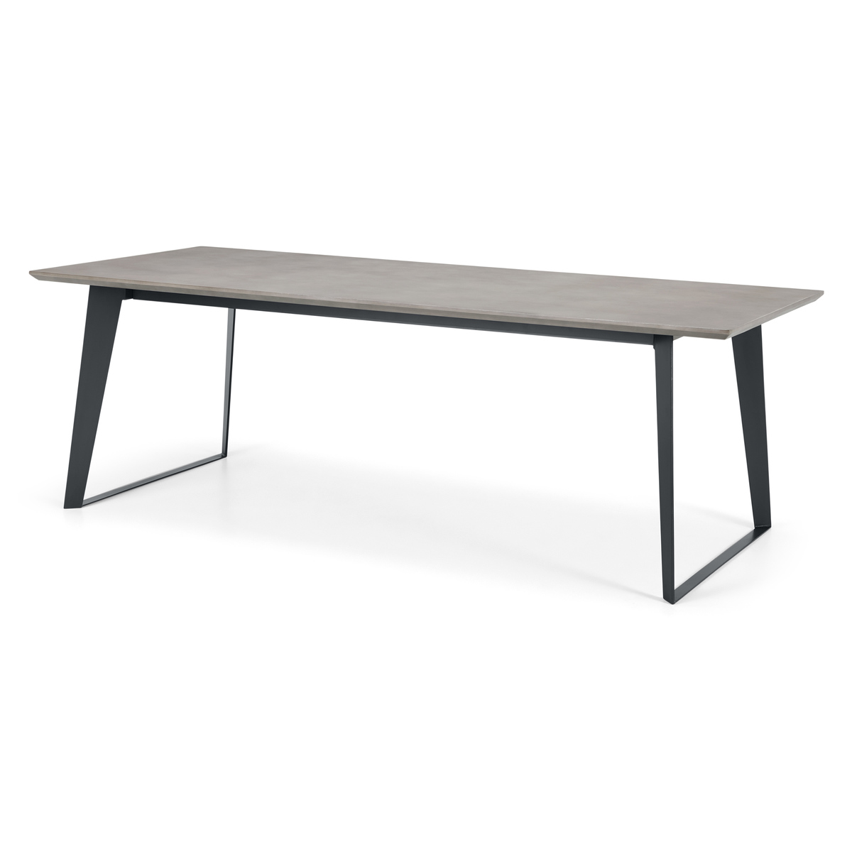 Boone 10 Seat Dining Table, Concrete Resin Top – image 9