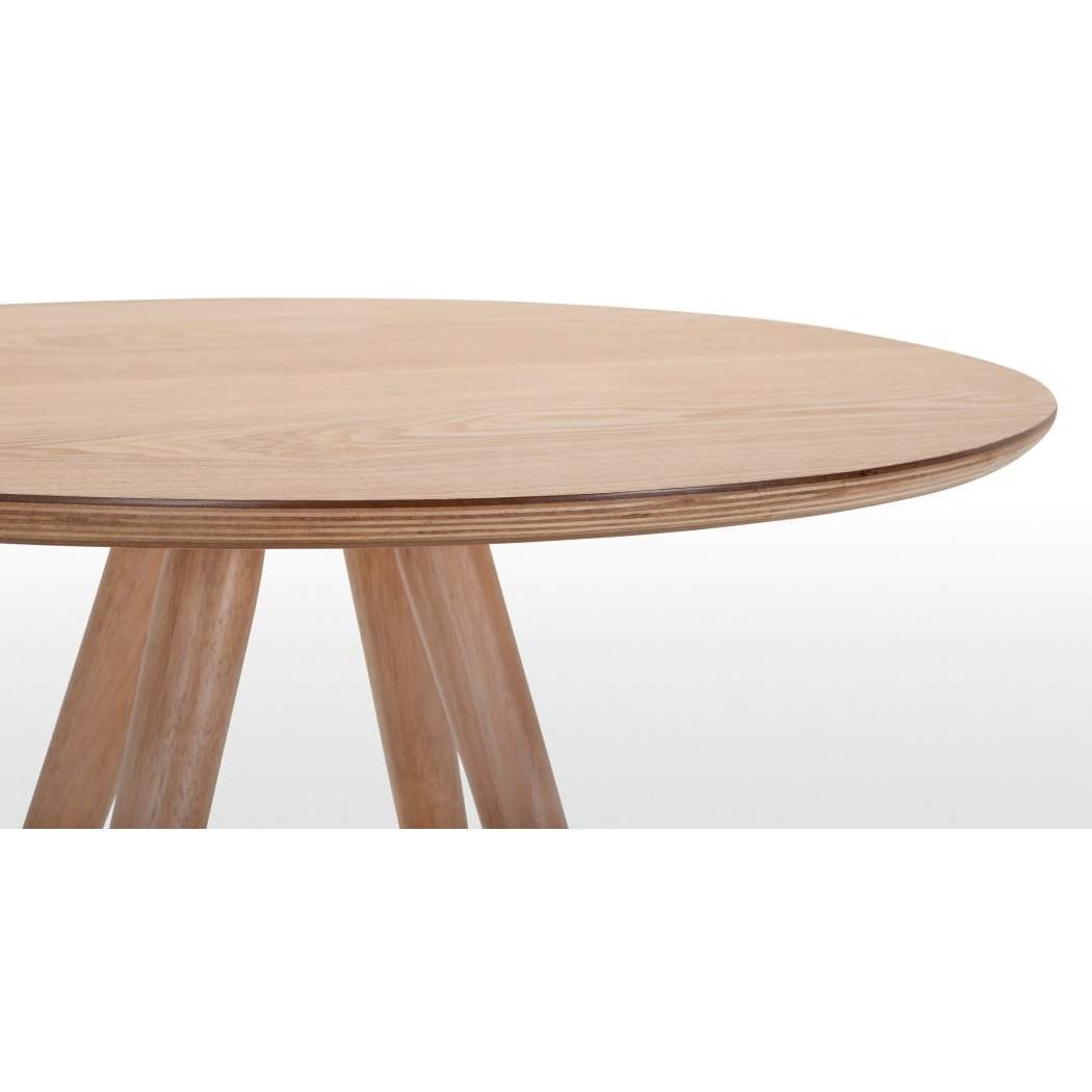 Kitson Round Dining Table, Natural Ash – image 3