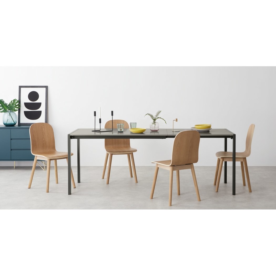 Swift Extending Dining Table, Tonal Grey – image 5