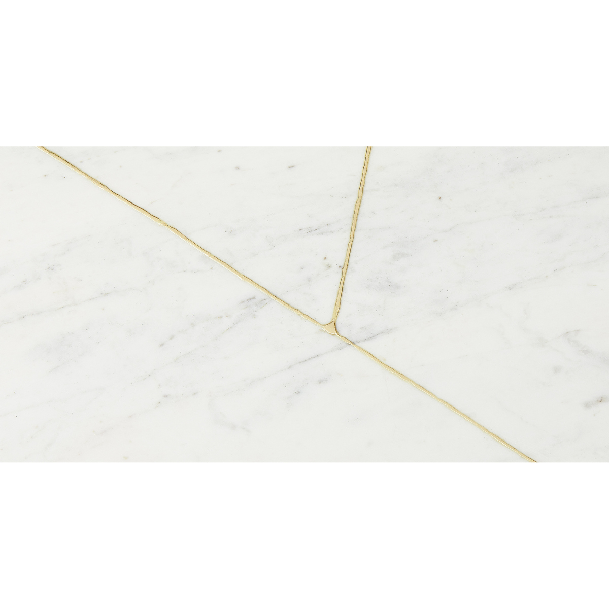 Tanaro 6 Seat Oval Dining Table, Marble and Brass – image 7