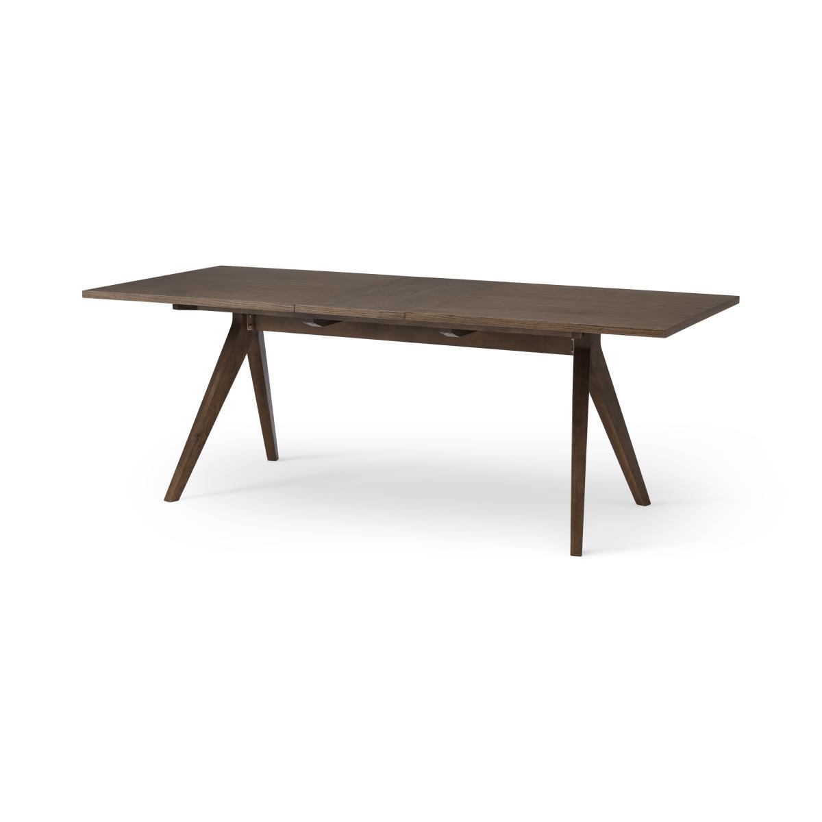 Wingrove 8-10 Seat Extending Dining Table, Dark French Oak – image 2