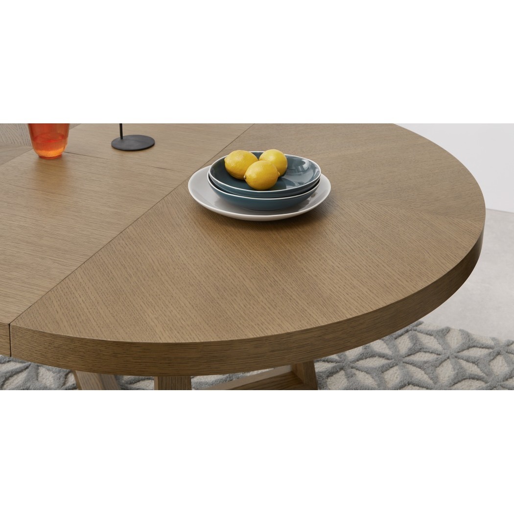 Belgrave Extending Dining Table, Dark Stained Oak – image 6