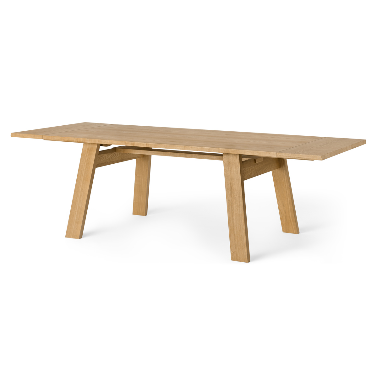 Cortez 6-10 Seat Extending Dining Table, Ash – image 3