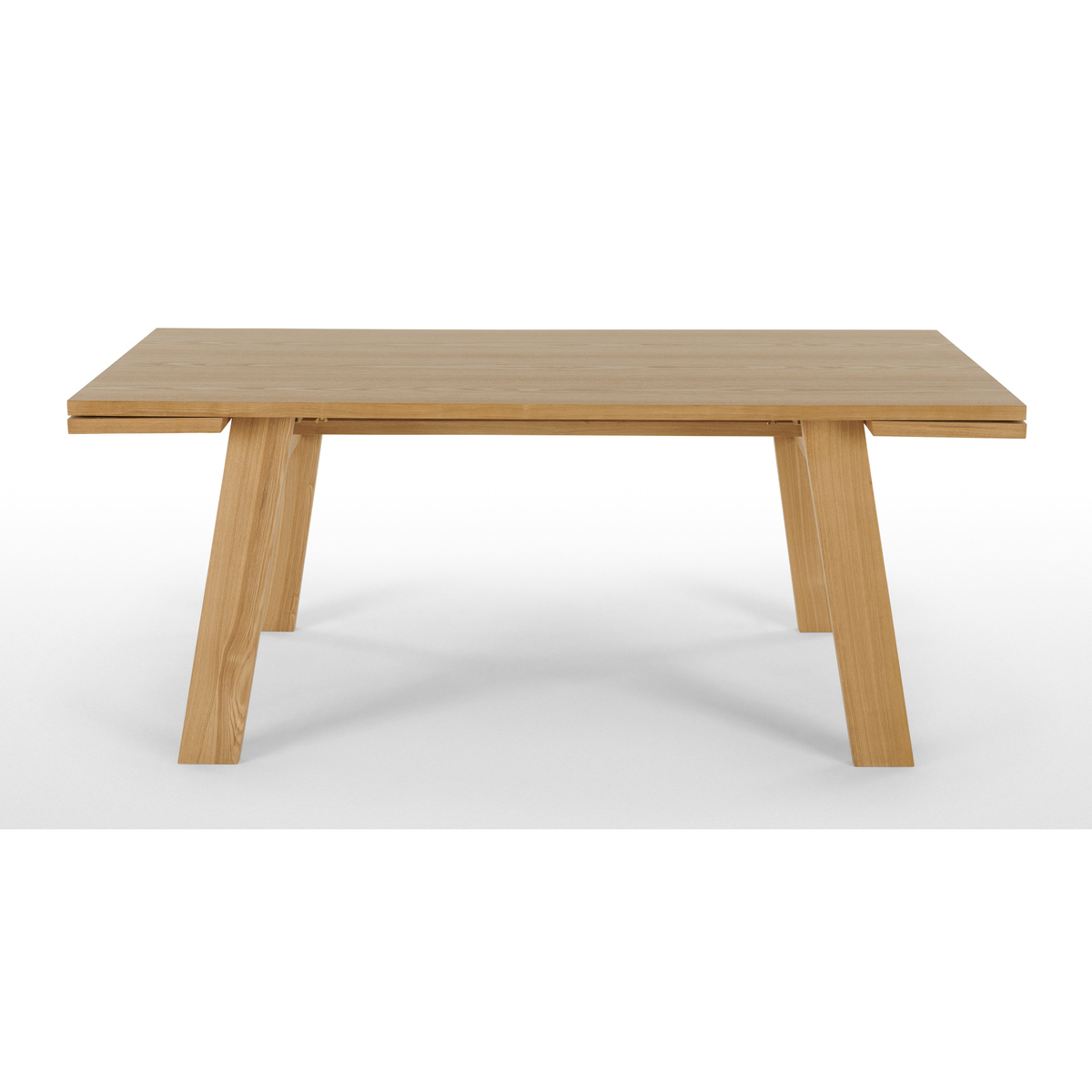 Cortez 6-10 Seat Extending Dining Table, Ash – image 6