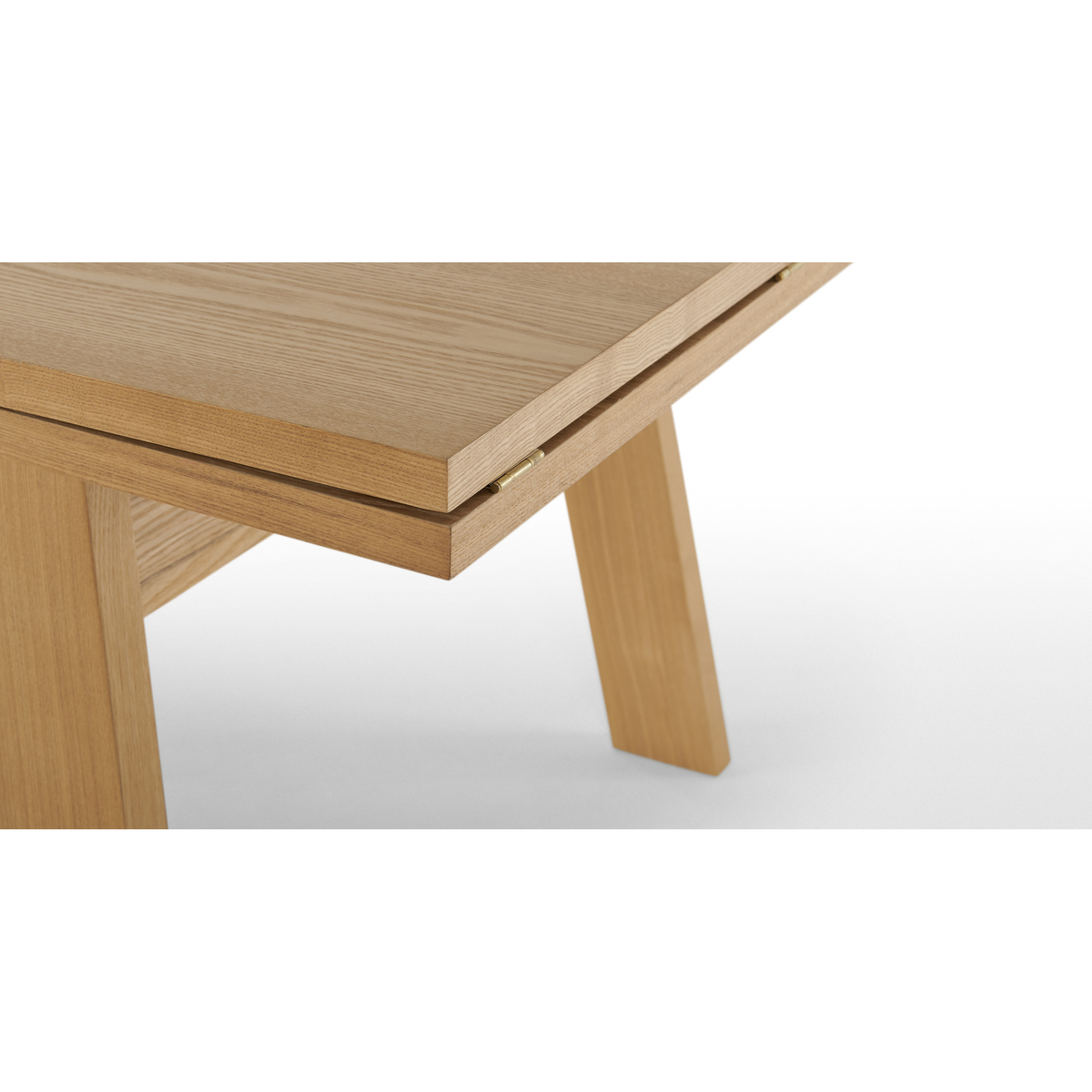 Cortez 6-10 Seat Extending Dining Table, Ash – image 7