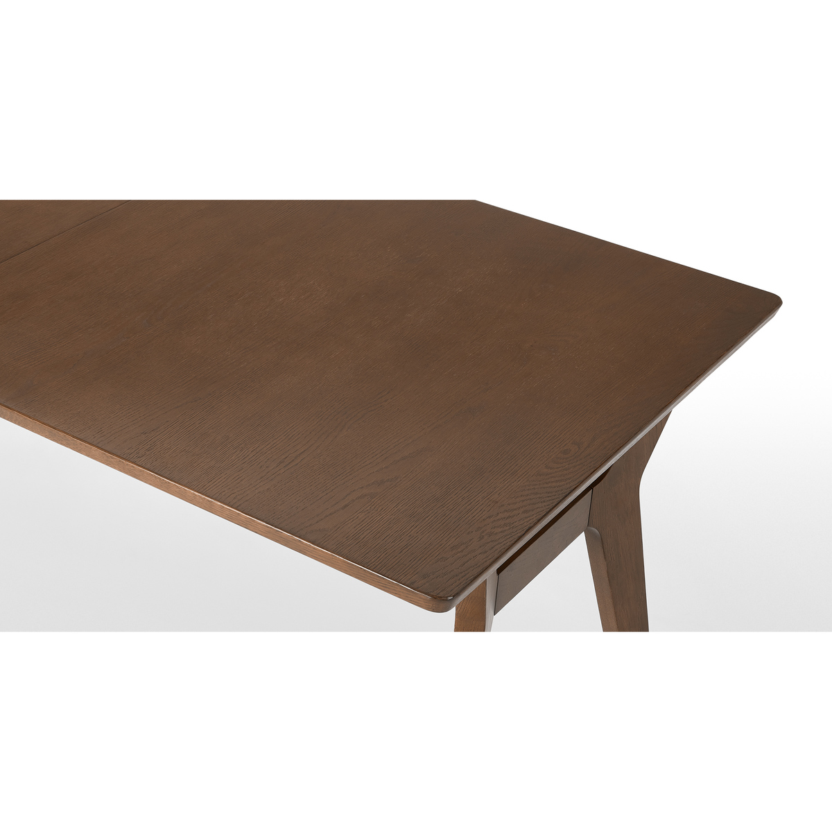 Jenson 6-8 Seat Extending Dining Table, Dark Stain Oak – image 8