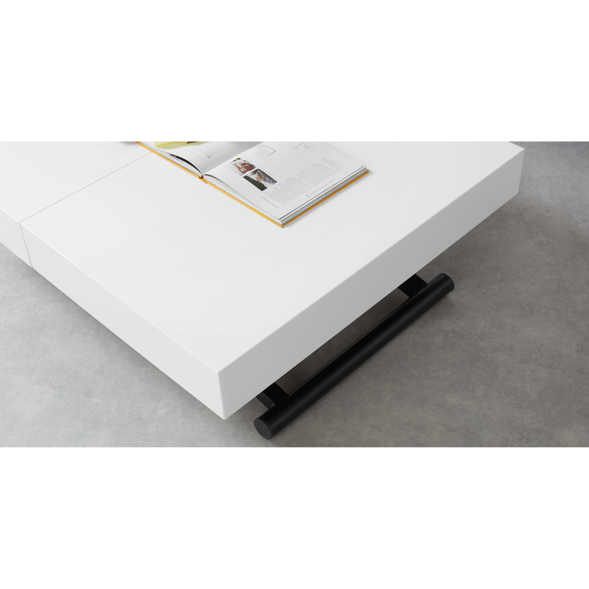 MADE  Essentials Rhys Dining Into Coffee Table, White – image 3