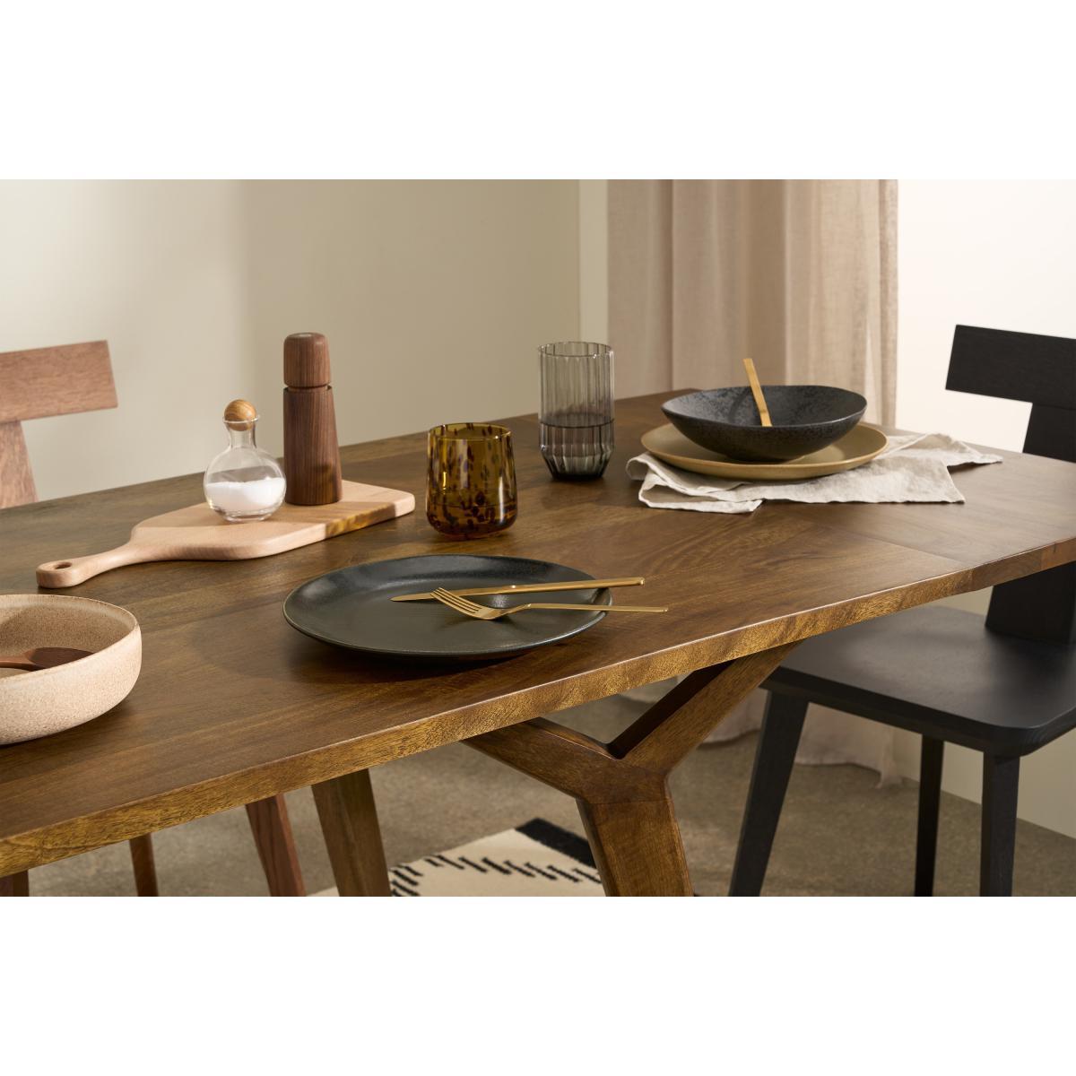 Yates 4-8 Seat Extending Dining Table, Mango Wood – image 3