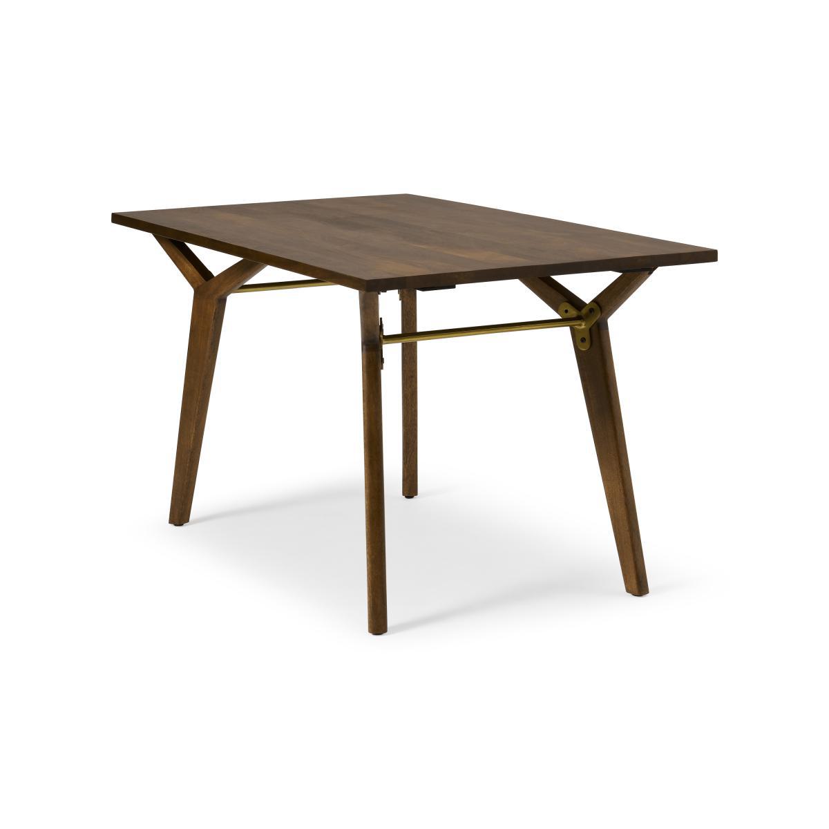 Yates 4-8 Seat Extending Dining Table, Mango Wood – image 4