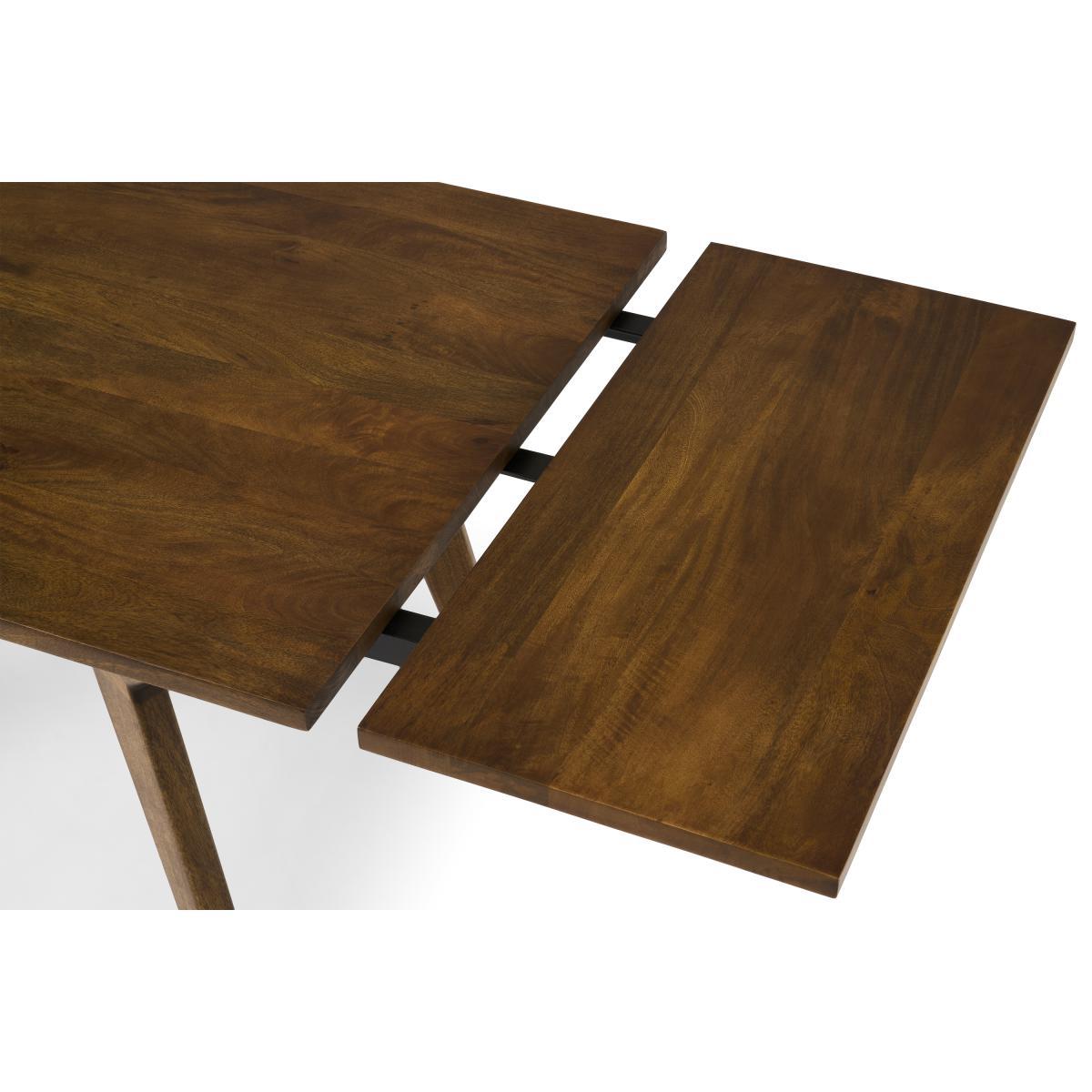Yates 4-8 Seat Extending Dining Table, Mango Wood – image 8