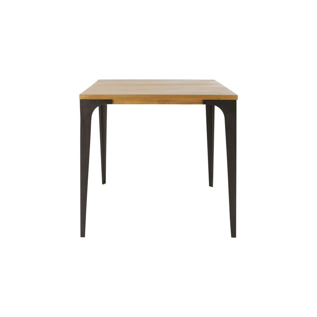 Profesionnal Industrial Dining Table in Pale Mango Wood L75 Metropolis Pro – image 2